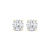 Thumbnail Image 2 of KAY Lab-Grown Diamonds Round-Cut Solitaire Stud Earrings 3 ct tw 14K Yellow Gold (F/SI2)
