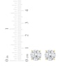 Thumbnail Image 5 of KAY Lab-Grown Diamonds Round-Cut Solitaire Stud Earrings 3 ct tw 14K Yellow Gold (F/SI2)