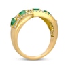 Thumbnail Image 3 of Le Vian Emerald Wavy Ring 1/5 ct tw Diamonds 14K Honey Gold