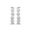 Thumbnail Image 2 of KAY Lab-Grown Diamonds Twist Hoop Earrings 1 ct tw 10K White Gold