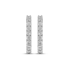 Thumbnail Image 2 of KAY Lab-Grown Diamonds Hexagon Hoop Earrings 1 ct tw Sterling Silver