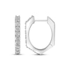 Thumbnail Image 3 of KAY Lab-Grown Diamonds Hexagon Hoop Earrings 1 ct tw Sterling Silver