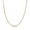 Thumbnail Image 1 of 4mm Foxtail Chain Necklace Yellow Ion-Plated Stainless Steel 26"