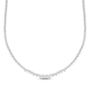 Thumbnail Image 1 of KAY Lab-Grown Diamonds Riviera Necklace 7 ct tw 10K White Gold 16"