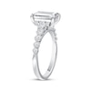 Thumbnail Image 2 of Now + Forever Lab-Grown Diamonds Emerald-Cut Engagement Ring 2-1/2 ct tw 14K White Gold