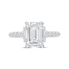 Thumbnail Image 4 of Now + Forever Lab-Grown Diamonds Emerald-Cut Engagement Ring 2-1/2 ct tw 14K White Gold