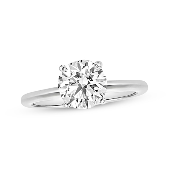 Now + Forever Certified Round-Cut Diamond Solitaire Engagement Ring 1 ct tw Platinum (I/SI2)