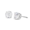Thumbnail Image 1 of Diamond Solitaire Stud Earrings 2 ct tw Round-cut 14K White Gold (J/I2)