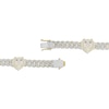 Thumbnail Image 2 of Men's Diamond & Lab-Created Ruby Tiger Head Bracelet 1-1/4 ct tw 10K Yellow Gold 8.5"