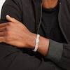 Thumbnail Image 3 of Men's Diamond & Lab-Created Ruby Tiger Head Bracelet 1-1/4 ct tw 10K Yellow Gold 8.5"
