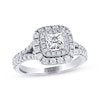Thumbnail Image 1 of THE LEO Legacy Lab-Grown Diamond Princess-Cut Engagement Ring 1-3/8 ct tw 14K White Gold