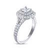 Thumbnail Image 1 of THE LEO Legacy Lab-Created Diamond Princess-Cut Engagement Ring 1-3/8 ct tw 14K White Gold