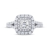Thumbnail Image 3 of THE LEO Legacy Lab-Grown Diamond Princess-Cut Engagement Ring 1-3/8 ct tw 14K White Gold
