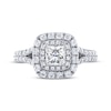 Thumbnail Image 2 of THE LEO Legacy Lab-Created Diamond Princess-Cut Engagement Ring 1-3/8 ct tw 14K White Gold