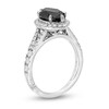 Monique Lhuillier Bliss Marquise-Cut Black & White Diamond Engagement Ring 2-1/2 ct tw 14K White Gold
