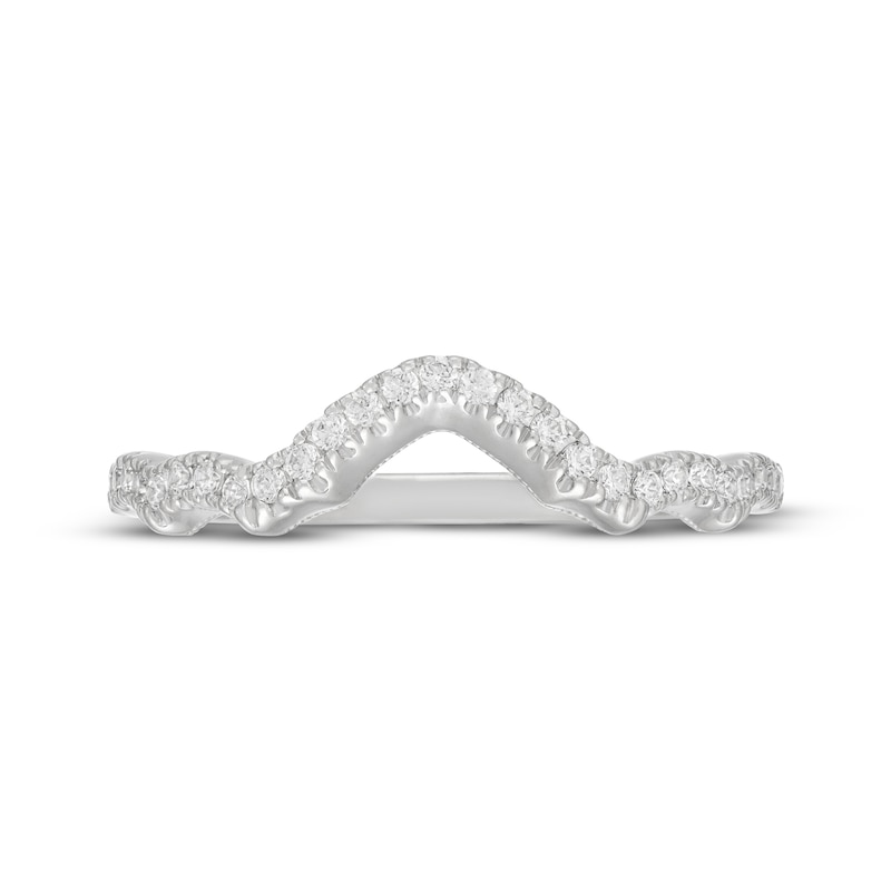 Main Image 9 of Neil Lane Diamond Contour Wedding Band 1/5 ct tw 14K White Gold