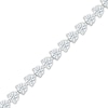Thumbnail Image 2 of KAY Lab-Grown Diamonds Line Bracelet 4 ct tw 14K White Gold 7.25&quot;