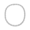 Thumbnail Image 0 of Men's Diamond Link Necklace 2-1/2 ct tw Sterling Silver 20"