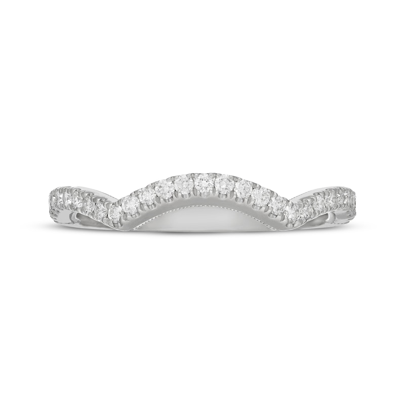 Main Image 9 of Neil Lane Artistry Lab-Grown Diamond Contour Ring 1/4 ct tw 14K White Gold