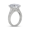 Thumbnail Image 5 of Neil Lane Artistry Emerald-Cut Lab-Grown Diamond Engagement Ring 7-3/8 ct tw 14K White Gold