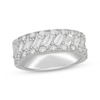 Thumbnail Image 0 of Neil Lane Artistry Baguette & Round-Cut Lab-Created Diamond Anniversary Ring 1-1/2 ct tw 14K White Gold