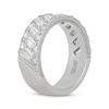 Thumbnail Image 1 of Neil Lane Artistry Baguette & Round-Cut Lab-Created Diamond Anniversary Ring 1-1/2 ct tw 14K White Gold