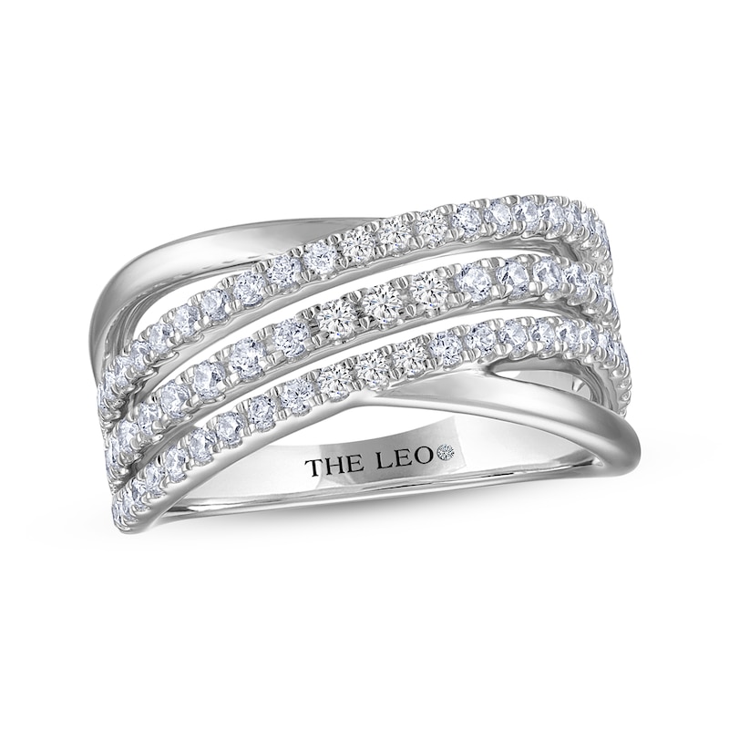 Main Image 1 of THE LEO Diamond Multi-Row Ring 3/4 ct tw 14K White Gold