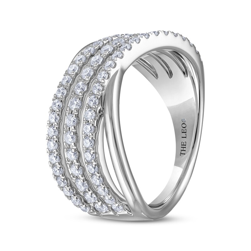 Main Image 2 of THE LEO Diamond Multi-Row Ring 3/4 ct tw 14K White Gold