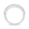 Thumbnail Image 3 of Threads of Love Lab-Grown Diamond Anniversary Ring 1 ct tw 14K White Gold