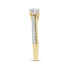 Thumbnail Image 2 of Threads of Love Round-Cut Diamond Engagement Ring 5/8 ct tw 14K Two-Tone Gold