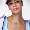 Thumbnail Image 4 of Paperclip Chain Necklace with O-Ring Clasp Hollow 10K Yellow Gold 17&quot;
