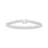 Thumbnail Image 1 of Diamond Swirl Link Bracelet 2 ct tw 10K White Gold 7.25"