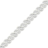 Thumbnail Image 2 of Diamond Swirl Link Bracelet 2 ct tw 10K White Gold 7.25"