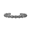 Thumbnail Image 1 of Ink & Ice Men's Black Diamond Stud Cuff Bracelet 1/5 ct tw Black Rhodium-Plated Sterling Silver