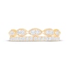 Thumbnail Image 3 of Now + Forever Diamond Two-Row Anniversary Ring 1/2 ct tw 14K Yellow Gold