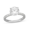 Thumbnail Image 1 of Neil Lane Artistry Round-Cut Lab-Grown Diamond Hidden Halo Engagement Ring 3-5/8 ct tw 14K White Gold