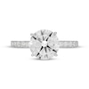 Thumbnail Image 3 of Neil Lane Artistry Round-Cut Lab-Grown Diamond Hidden Halo Engagement Ring 3-5/8 ct tw 14K White Gold