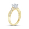 Thumbnail Image 2 of Now + Forever Round-Cut Diamond Bypass Engagement Ring 1-1/4 ct tw 14K Yellow Gold