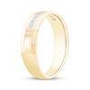 Thumbnail Image 2 of Now + Forever Men's Diamond Nine-Stone Wedding Band 1/4 ct tw 10K Yellow Gold