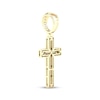 Thumbnail Image 4 of Men's Lab-Grown Diamond Cross Charm 1 ct tw 10K Yellow Gold