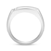 Thumbnail Image 3 of Now + Forever Men's Diamond Wedding Band 1/10 ct tw 10K White Gold