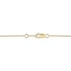 Thumbnail Image 4 of STUDIO BY KAY Diamond Puffed Heart Necklace 1/20 ct tw 24K Yellow Gold Vermeil Sterling Silver 18"