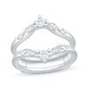 Thumbnail Image 1 of Now + Forever Lab-Grown Diamonds Marquise & Round-Cut Enhancer Ring 1/2 ct tw 14K White Gold
