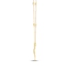 Thumbnail Image 3 of Monique Lhuillier Bliss Lab-Grown Diamond Bow Necklace 5/8 ct tw 24K Yellow Gold Vermeil Sterling Silver 18"