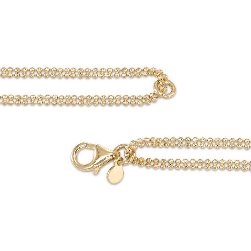 Main Image 2 of Paperclip Link Bracelet 24K Yellow Gold Vermeil Sterling Silver 7.5"