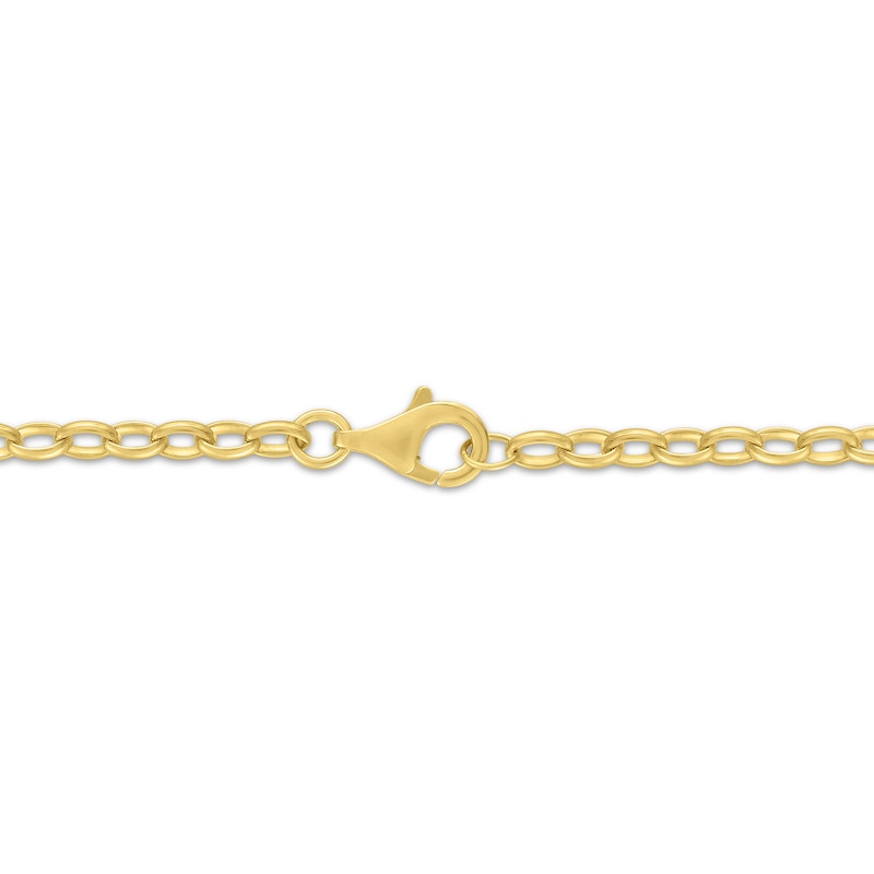 Main Image 4 of STUDIO BY KAY Octagon-Cut Amethyst Bezel-Set Solitaire Necklace 24K Yellow Gold Vermeil Sterling Silver 18"