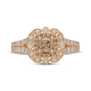 Thumbnail Image 3 of Neil Lane Desert Diamonds Cushion-Cut Double Halo Engagement Ring 1-1/8 ct tw 14K Yellow Gold