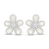 Thumbnail Image 2 of KAY Lab-Grown Diamonds Flower Stud Earrings 1/10 ct tw Sterling Silver