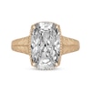 Thumbnail Image 3 of Neil Lane Artistry Cushion-Cut Lab-Grown Diamond Engagement Ring 6-3/8 ct tw 18K Yellow Gold
