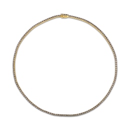 Le Vian Chocolate Diamond Tennis Necklace 7-1/5 ct tw 14K Honey Gold 16"